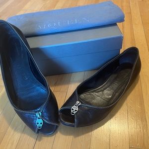 Alexander McQueen Flats size 40 (fits women's size 10)